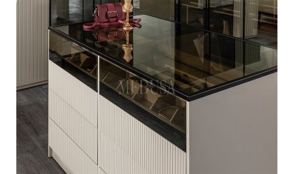 Medusa Home Mobilya - Defne 6 Kapılı Yatak Odası - Cam