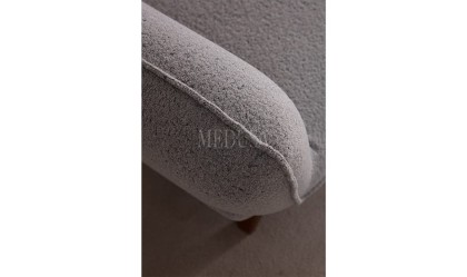Medusa Home Mobilya - Defne Gri Üçlü Koltuk
