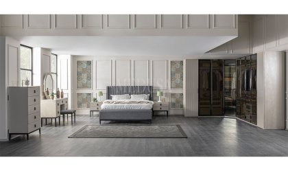 Medusa Home Mobilya - Defne Köşe Yatak Odası