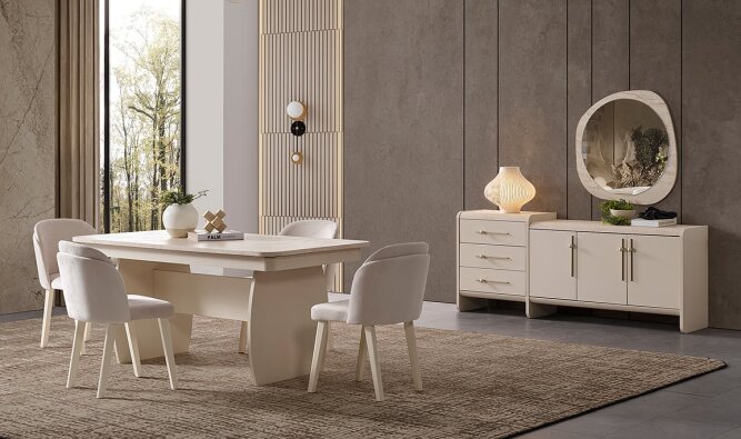 Medusa Home Mobilya - Defne Yemek Odası - Modern Yemek Odaları