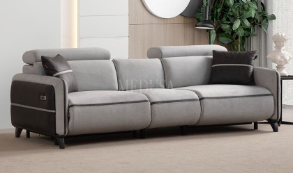Medusa Home Mobilya - Delhi Motorlu Üçlü Koltuk (Ses Sistemli)