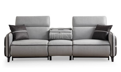 Medusa Home Mobilya - Delhi Motorlu Üçlü Koltuk (Ses Sistemli)