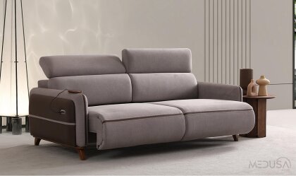 Medusa Home Mobilya - Delhi Motorlu Üçlü Koltuk