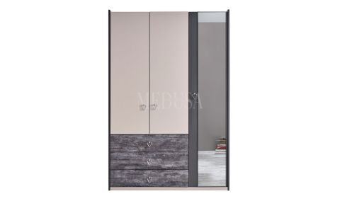 Medusa Home Mobilya - Delta 3 Kapılı Gardırop