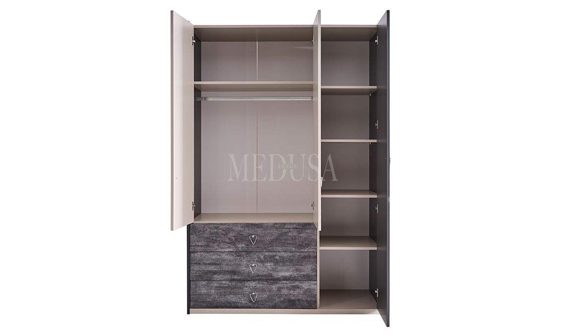 Medusa Home Mobilya - Delta 3 Kapılı Gardırop