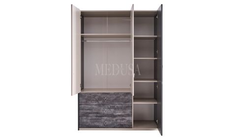 Medusa Home Mobilya - Delta 3 Kapılı Gardırop