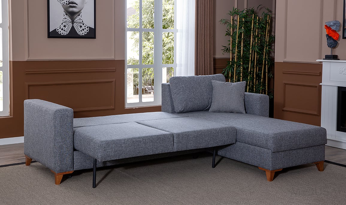 Medusa Home Mobilya - Deniz Yataklı ve Sandıklı Köşe Takımı