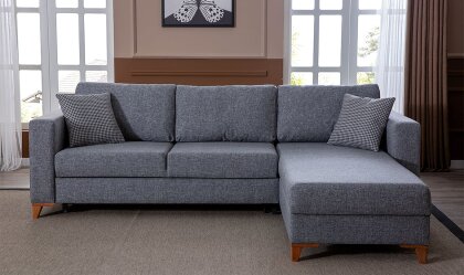 Medusa Home Mobilya - Deniz Yataklı ve Sandıklı Köşe Takımı