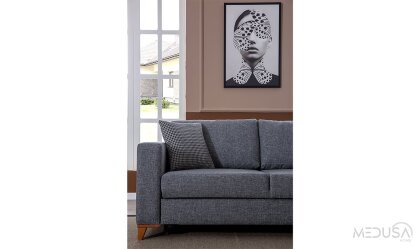 Medusa Home Mobilya - Deniz Yataklı ve Sandıklı Köşe Takımı