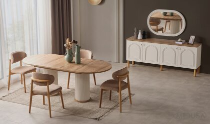 Medusa Home Mobilya - Derin Yemek Odası