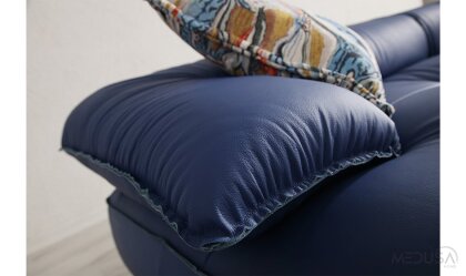 Medusa Home Mobilya - Derma Deri Üçlü Koltuk