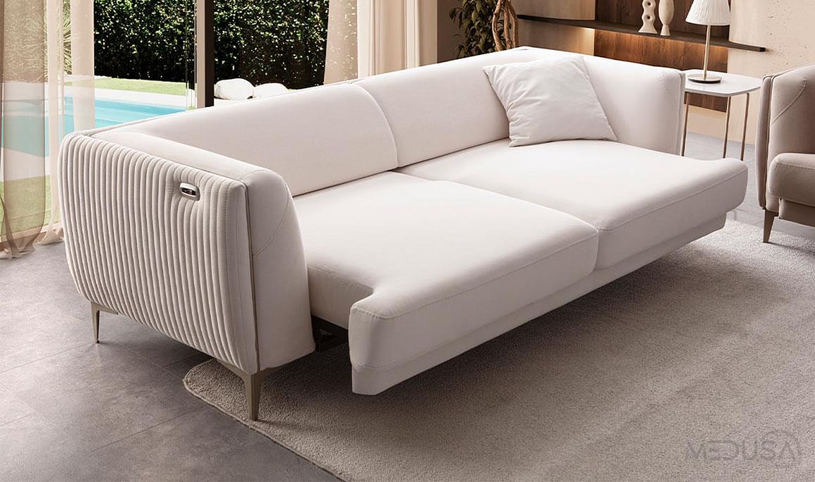 Medusa Home Mobilya - Dia Yataklı Üçlü Koltuk