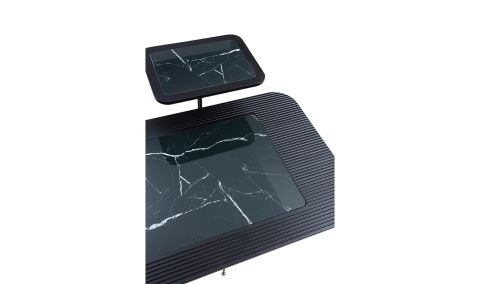 Medusa Home Mobilya - Diamond Marble Krom Orta Sehpa