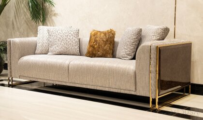 Medusa Home Mobilya - Dior Üçlü Koltuk