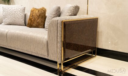 Medusa Home Mobilya - Dior Üçlü Koltuk
