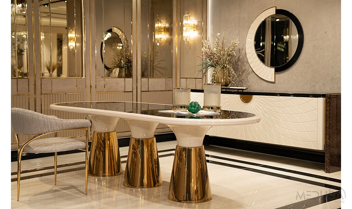 Medusa Home Mobilya - Dior Yemek Odası