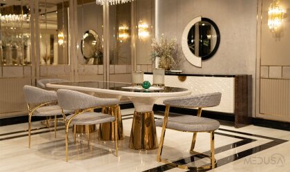 Medusa Home Mobilya - Dior Yemek Odası