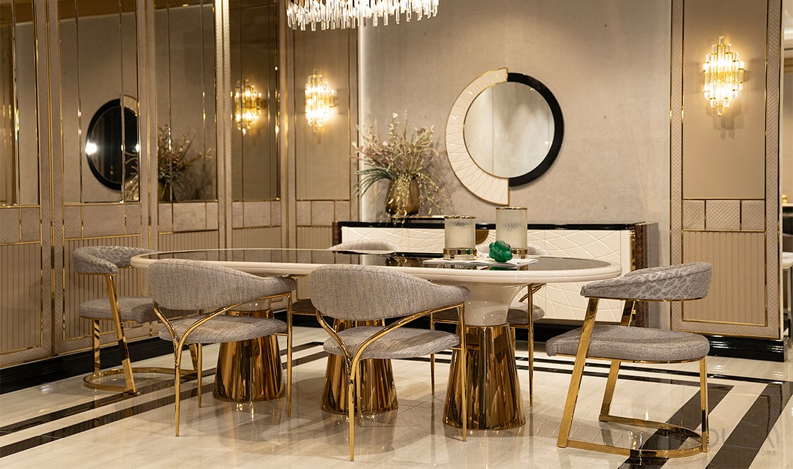 Medusa Home Mobilya - Dior Yemek Odası