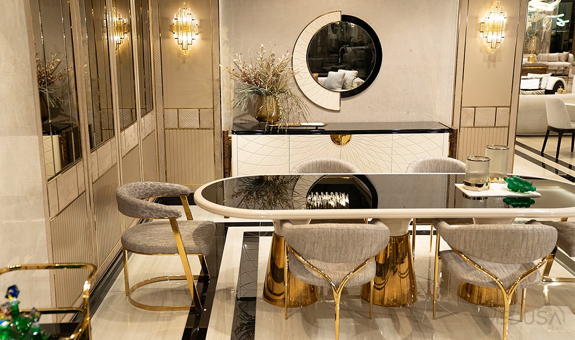 Medusa Home Mobilya - Dior Yemek Odası