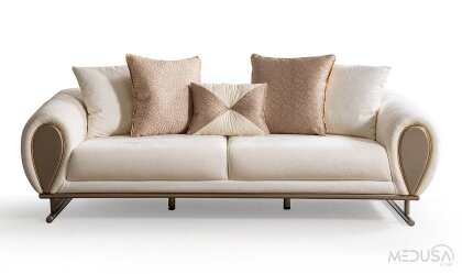 Medusa Home Mobilya - Diya Üçlü Koltuk