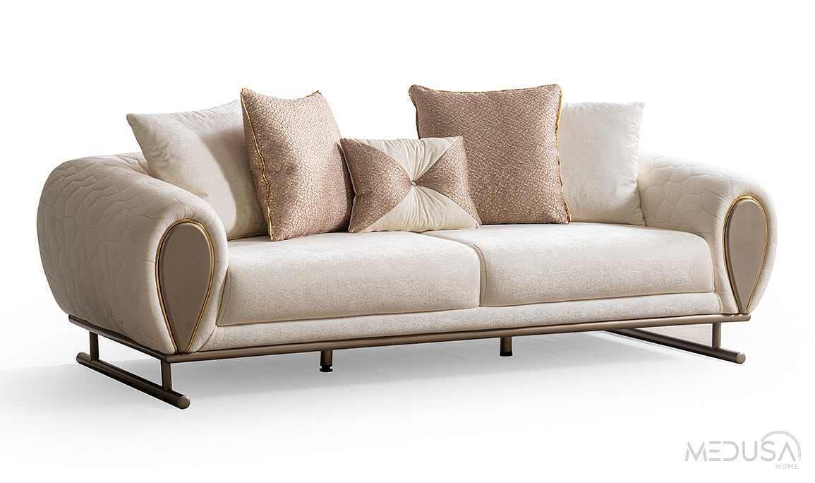 Medusa Home Mobilya - Diya Üçlü Koltuk