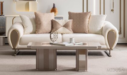 Medusa Home Mobilya - Diya Üçlü Koltuk