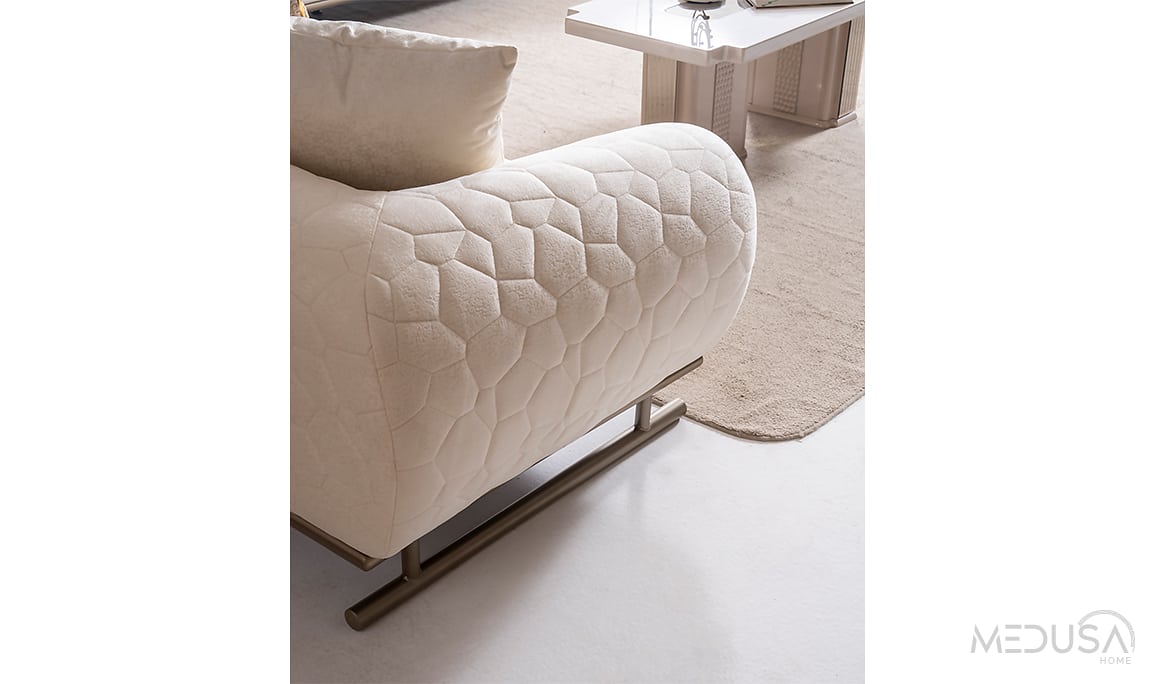 Medusa Home Mobilya - Diya Üçlü Koltuk