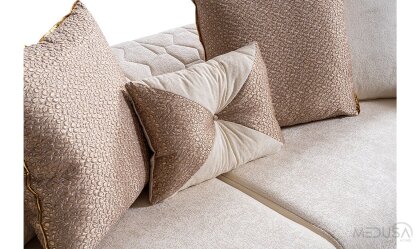 Medusa Home Mobilya - Diya Üçlü Koltuk