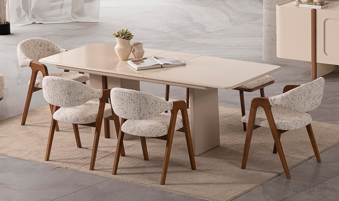 Medusa Home Mobilya - Dolce Açılır Yemek Masası