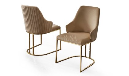 Medusa Home - Dolce Ekru Sandalye Medusa Home - Dolce Ekru Sandalye