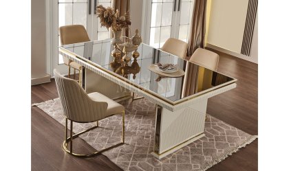 Medusa Home Mobilya - Dolce Ekru Sandalye