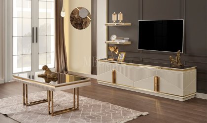 Medusa Home Mobilya - Dolce Ekru Tv Ünitesi