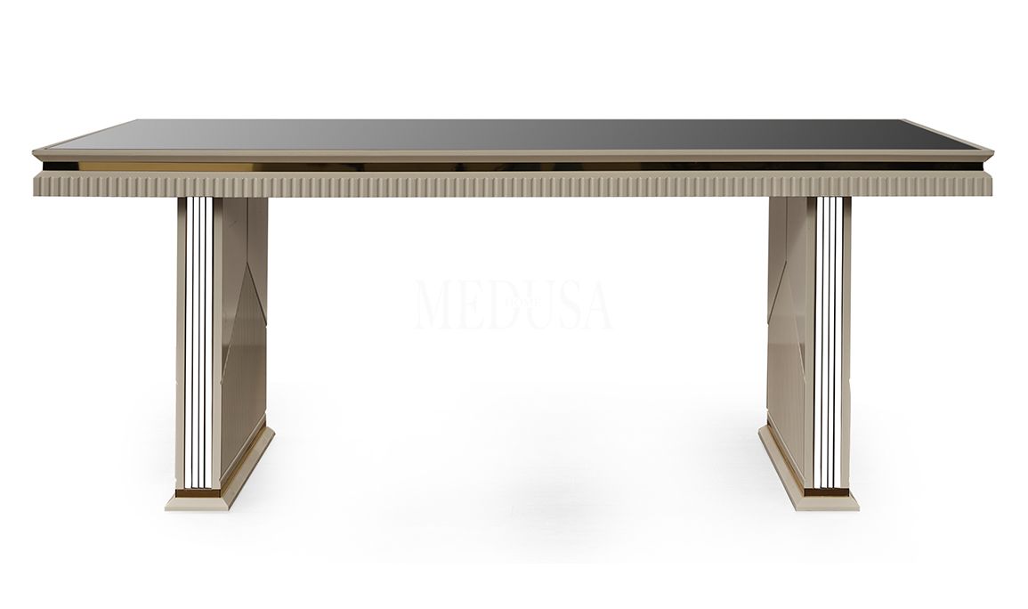 Medusa Home Mobilya - Dolce Ekru Yemek Masası