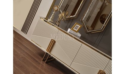 Medusa Home Mobilya - Dolce Ekru Yemek Odası