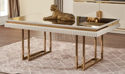 Medusa Home Mobilya - Dolce Ekru Yemek Odası