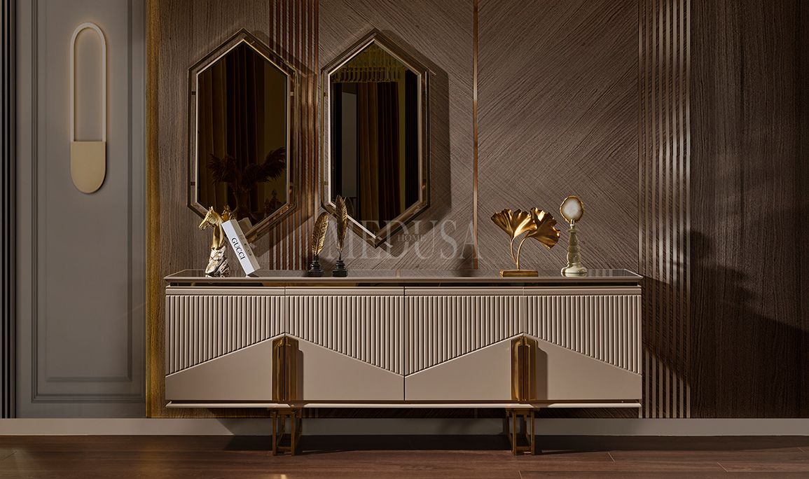 Medusa Home Mobilya - Dolce Kumtaşı Yemek Odası