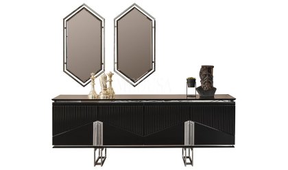 Medusa Home Mobilya - Dolce Siyah Konsol