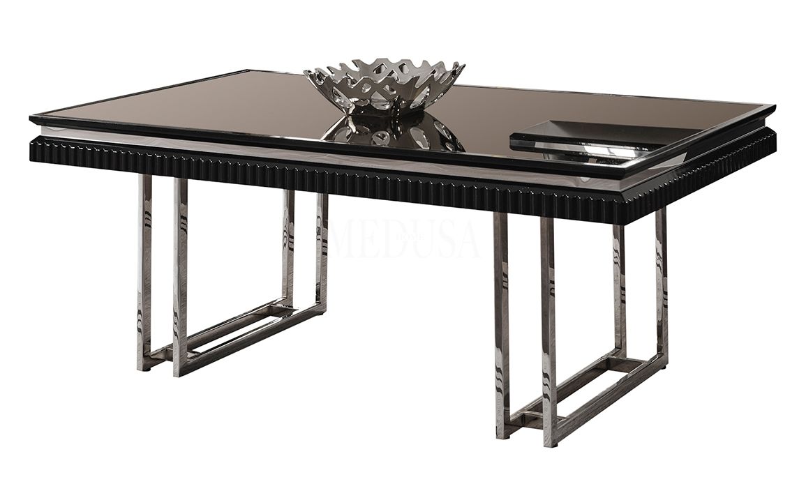 Medusa Home Mobilya - Dolce Siyah Orta Sehpa