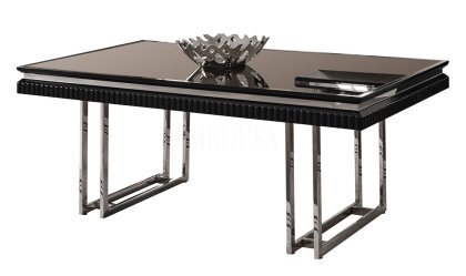 Medusa Home Mobilya - Dolce Siyah Orta Sehpa