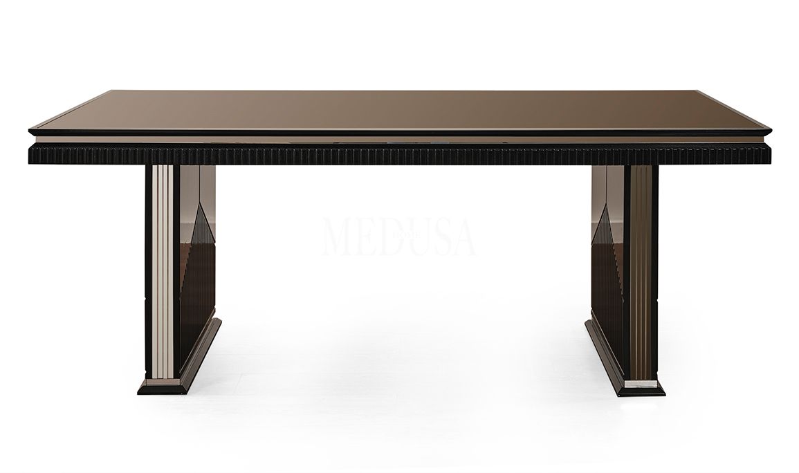 Medusa Home Mobilya - Dolce Siyah Yemek Masası
