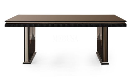 Medusa Home Mobilya - Dolce Siyah Yemek Masası