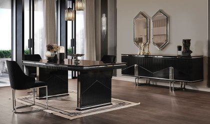 Medusa Home - Dolce Siyah Yemek Odası Medusa Home - Dolce Siyah Yemek Odası