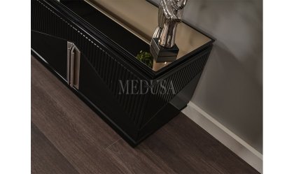 Medusa Home Mobilya - Dolce Siyah Yemek Odası