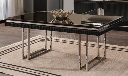 Medusa Home Mobilya - Dolce Siyah Yemek Odası