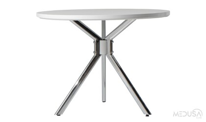 Medusa Home Mobilya - Dolunay Beyaz Mutfak Masası