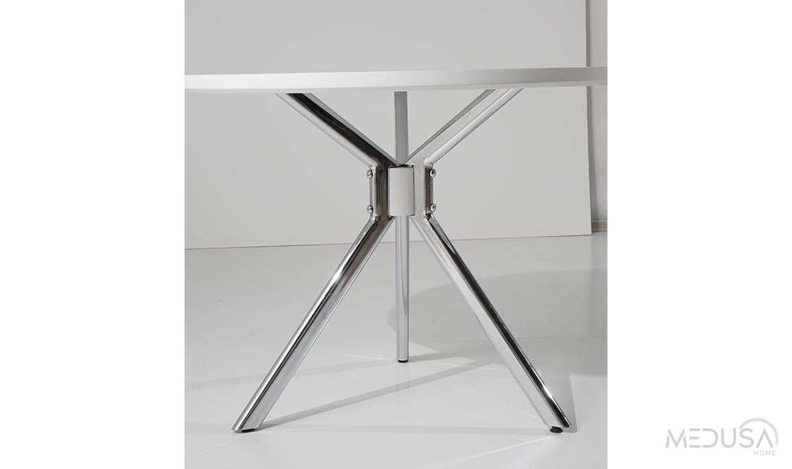 Medusa Home Mobilya - Dolunay Beyaz Mutfak Masası