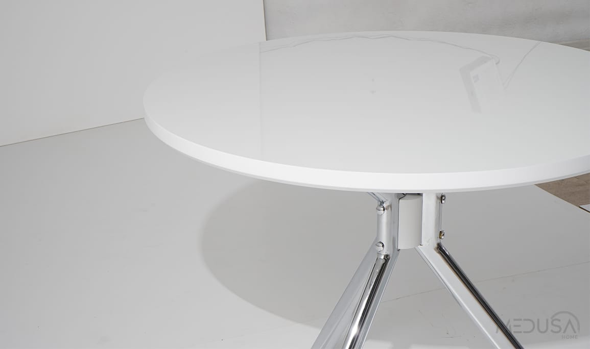 Medusa Home Mobilya - Dolunay Beyaz Mutfak Masası