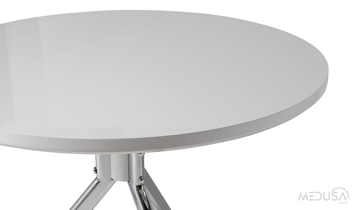 Medusa Home Mobilya - Dolunay Beyaz Mutfak Masası