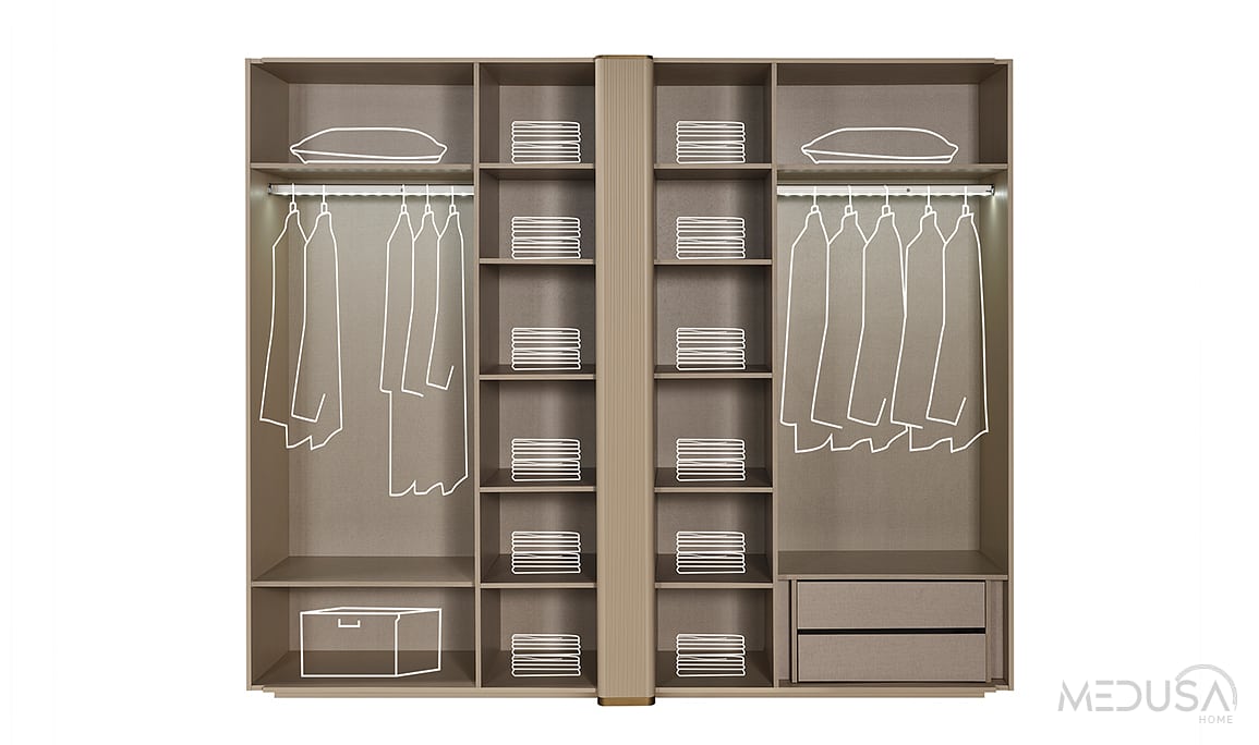 Medusa Home Mobilya - Dolunay Duo Gardırop