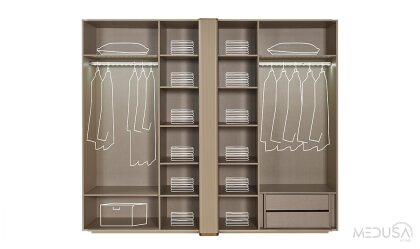 Medusa Home Mobilya - Dolunay Duo Gardırop